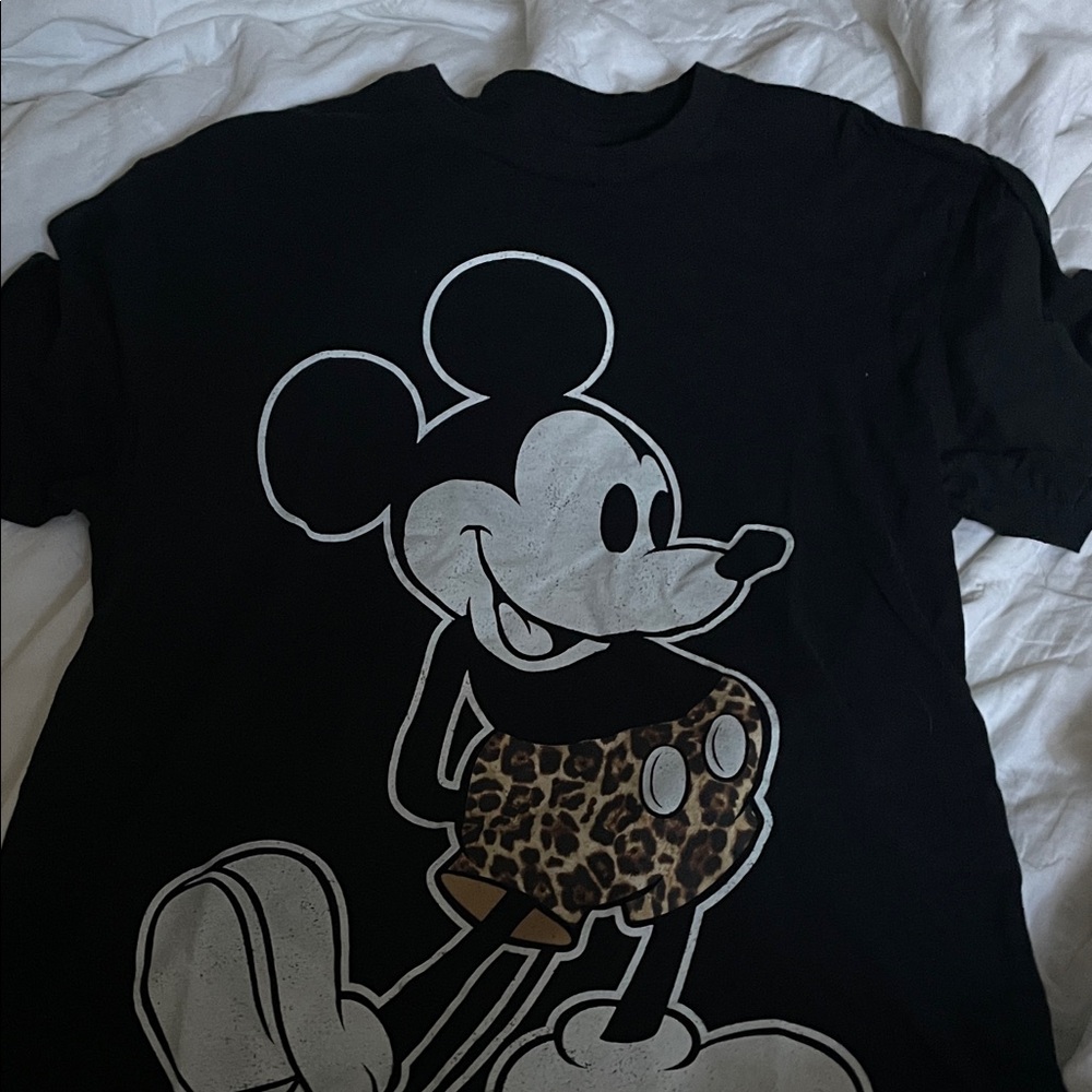 Disney Mickey and Friends Black T-Shirt